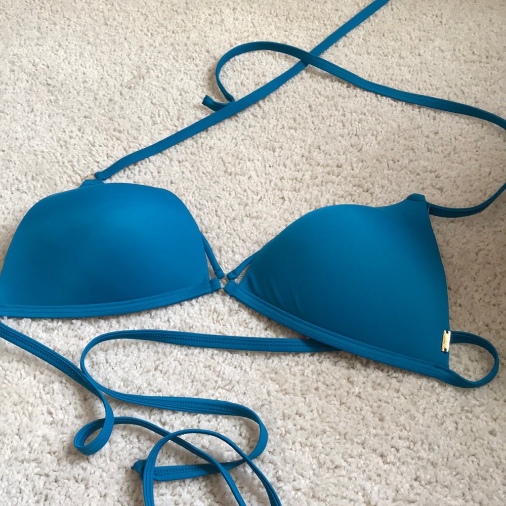 Victoria Secret teal bathing suit top